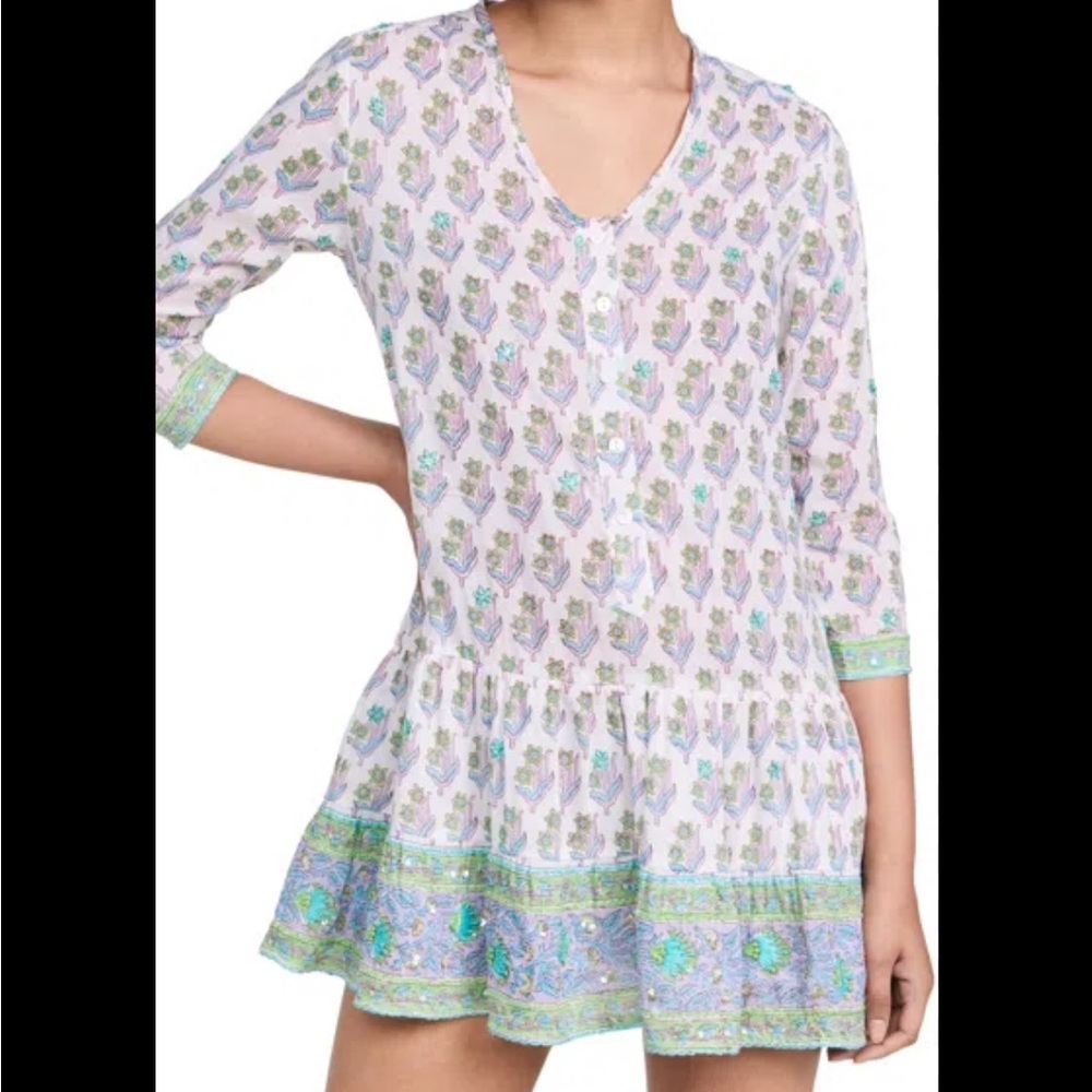 Bell xs popover flounce sequin dress